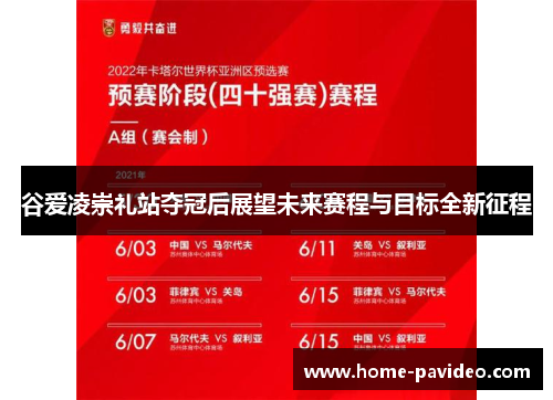 谷爱凌崇礼站夺冠后展望未来赛程与目标全新征程