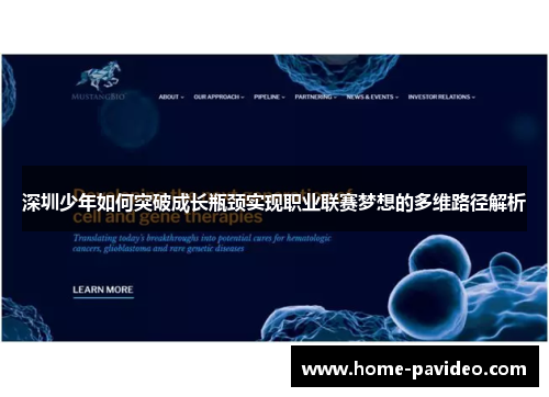 深圳少年如何突破成长瓶颈实现职业联赛梦想的多维路径解析