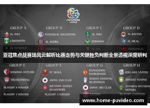 亚冠焦点战赛场风云解析比赛走势与关键胜负判断全景透视深度研判